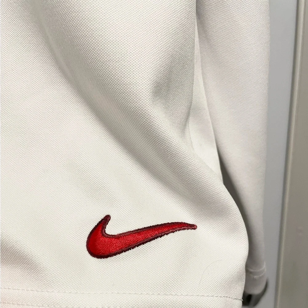 Vintage Nike White Flight Logo Embroidered Swoosh